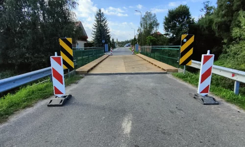 Zakończyły się prace remontowe na moście nad rzeką Biała Łada